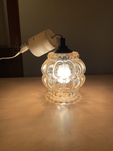 Lampe suspension années 70 - lampe,