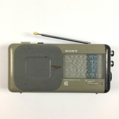 Sony icf 850l radio - portable, 4