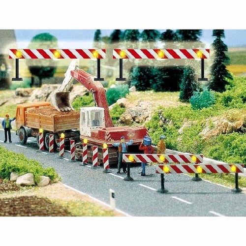 Barrières chantier avec - de,