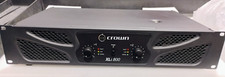 Crown XLI800 Stereo 300-Watt Power Amplifier With Speaker Cables and Case