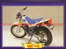 YAMAHA TW 200 TW200 1989