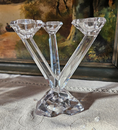 Chandelier bougeoir branches - chandelier,