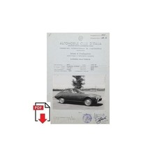 1964 Ghia Fiat 1500 GT Scheda