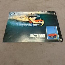 VINTAGE 1960S/70S AQUA SCOOTER BROCHURE