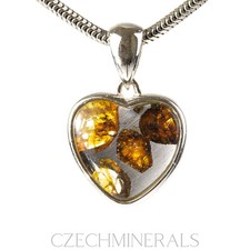 Pendentif METEORITE PALLASITE