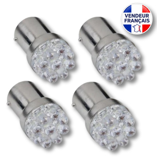 Ampoules led ba15s 9smd - 4x,