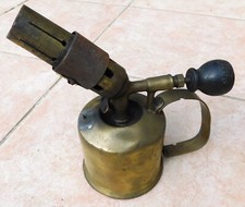 Très belle et RARE Lampe à souder  S + S et haches croisées - Société de Soudage