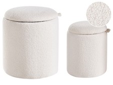 Lot poufs avec rangement - de,