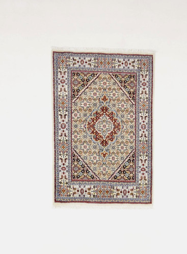 Magnifique tapis moud soie - tapis, en