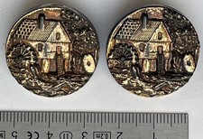 LOT de 2 " BOUTON ANCIEN EN