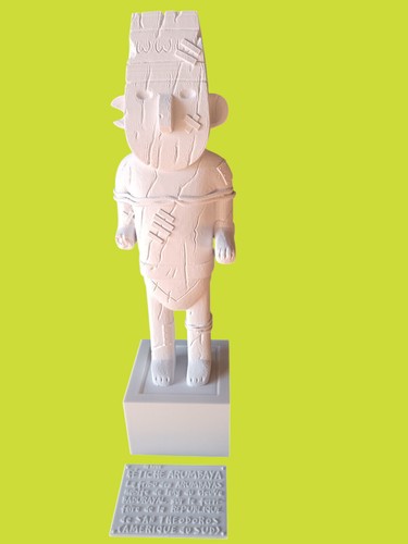 Statuette fetiche arumbaya - fetiche, à