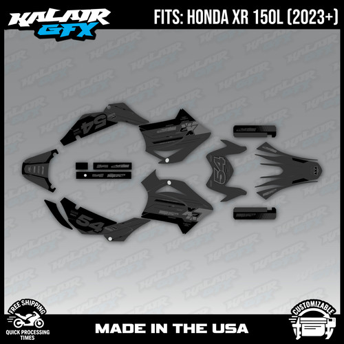 Graphics decal kit for - for, honda
