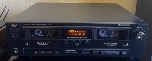Stereo double cassette deck - stereo,