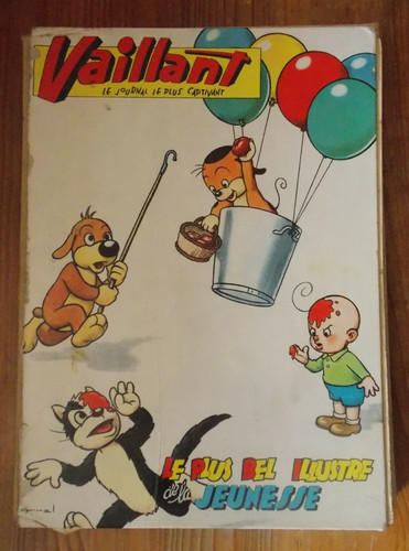 Ancien journal vaillant - journal,