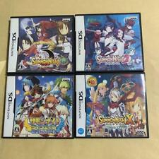 Nintendo DS SUMMON NIGHT 1 & 2 & Tears Crown & Twin Age set Japan NDS