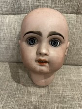 MAGNIFIQUE TETE DE POUPÉE ANCIENNE BÉBÉ JUMEAU TAILLE 12