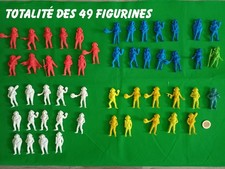 49 Figurine vintage de Space toys, années 1970, échelle 1/32ème, TBE en lot