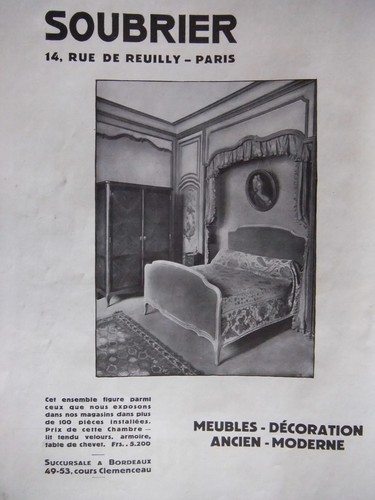 Publicité soubrier meubles - soubrier,