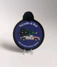 Écusson à scratch, Police Nationale, Noël