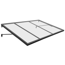 Auvent de porte marquise