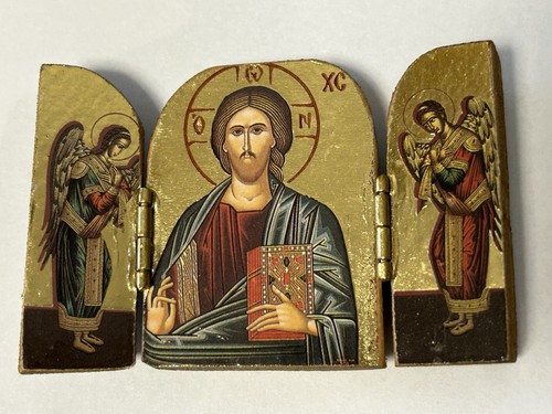 Icone religieuse triptyque - icone,