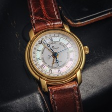 MAURICE LACROIX POINTER DAY-DATE AUTOMATIC REF. 27388 SERVICED VINTAGE MEN WATCH