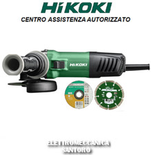 Meuleuse D'Angle G12SW2 (S) Ø 115 Mm Watt 1200 Hikoki Hitachi Deux Disques