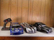Used Traxxas Nitro 4 Tec 2.5 RC SuperCar / Touring Car ARTR PARTS ONLY
