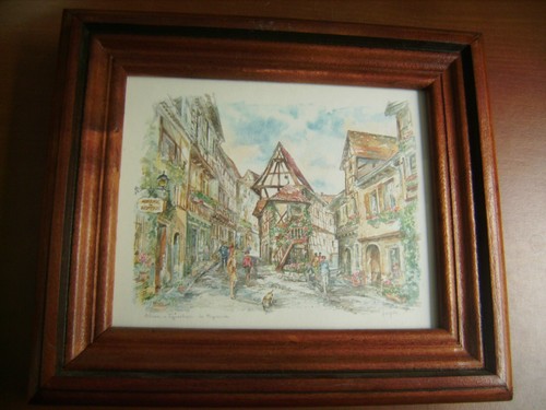 Reproduction une aquarelle - d'une,
