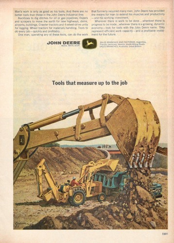 John deere publicité page - deere,