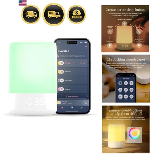Sound light smart baby night - &,