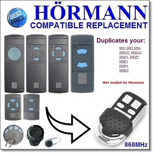 Télécommande hormann hsm4 - télécommande,