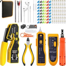 Pince à sertir RJ45 Outils Kit réseau professionnel Pince à sertir Cosses pour R
