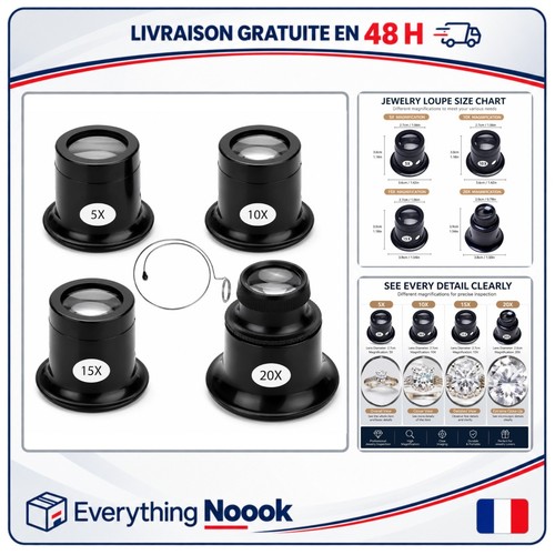 Loupe horloger bijoutier - loupe,
