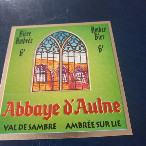 étiquette bière abbaye - de,
