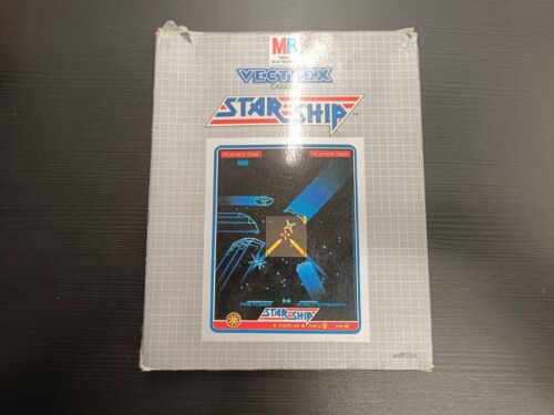 Starship vectrex cassette - vectrex, mb