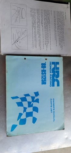 1988 honda rs125 - rs125, manual