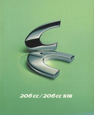 [Catalog] 2002 Peugeot 206CC / 206CC S16 Japanese brochure