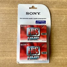 NEUF Lot 2 Cassettes SONY Hi8