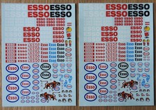 DECALS HUILES ESSO -