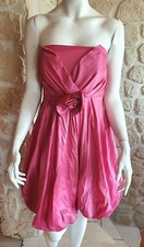 Robe cocktail fuschia petit 44