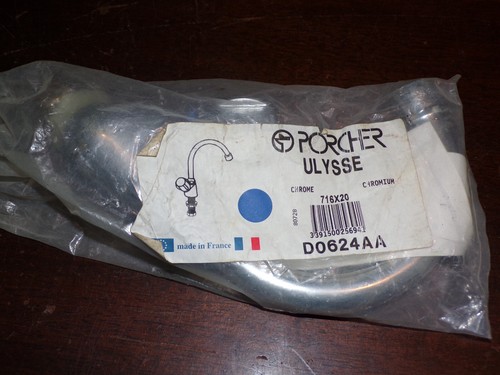 Robinet porcher ulysse chrome - robinet,