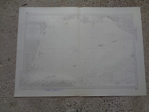 Carte marine mer - /,