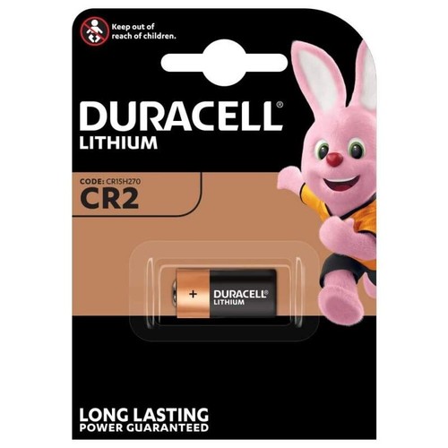 Pile cr2 lithium duracell - 3v,