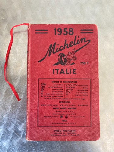 Ancien guide michelin - michelin, rouge