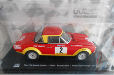Fiat 124 Abarth Spider Pinto Rally Tap Portugal 1974 1/24 Hachette WRC