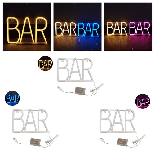 Panneau bar lumineux - bar,