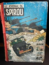 Vintage 1954 album 48 Spirou’s journal French Illustrated Comics