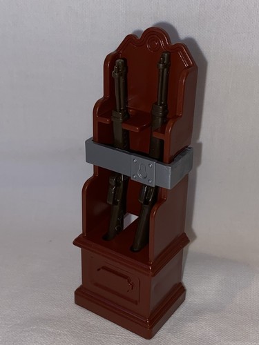 Playmobil porte fusils - fusils, serrure