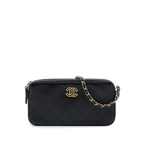 Chanel matelassé double - cc,